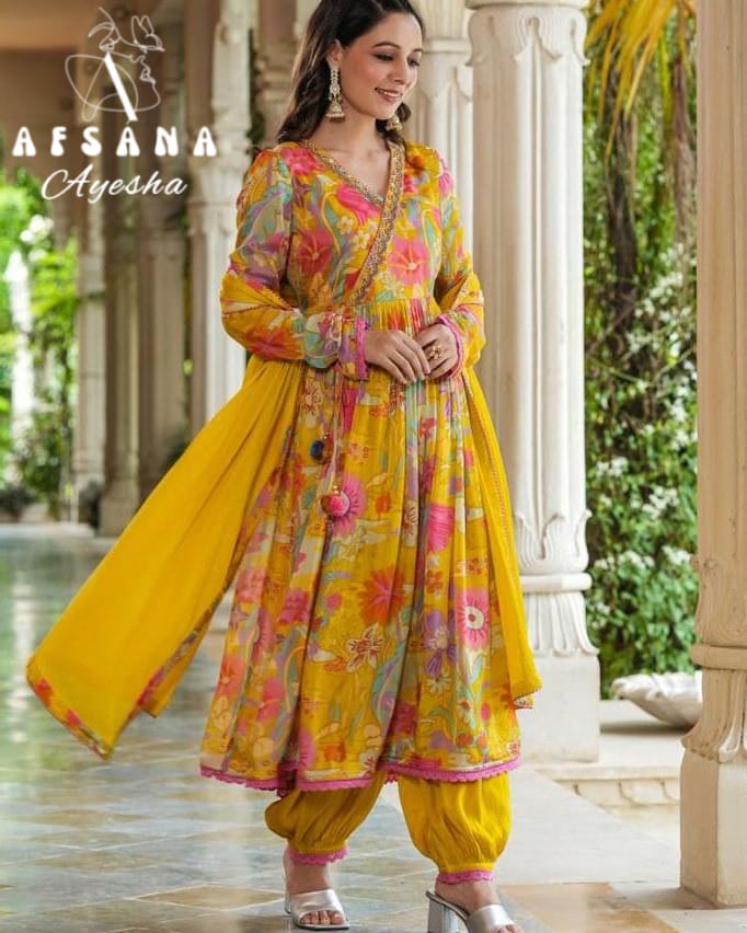 Ayesha By Afsana Designer Kurti With Bottom Dupatta Catalog
